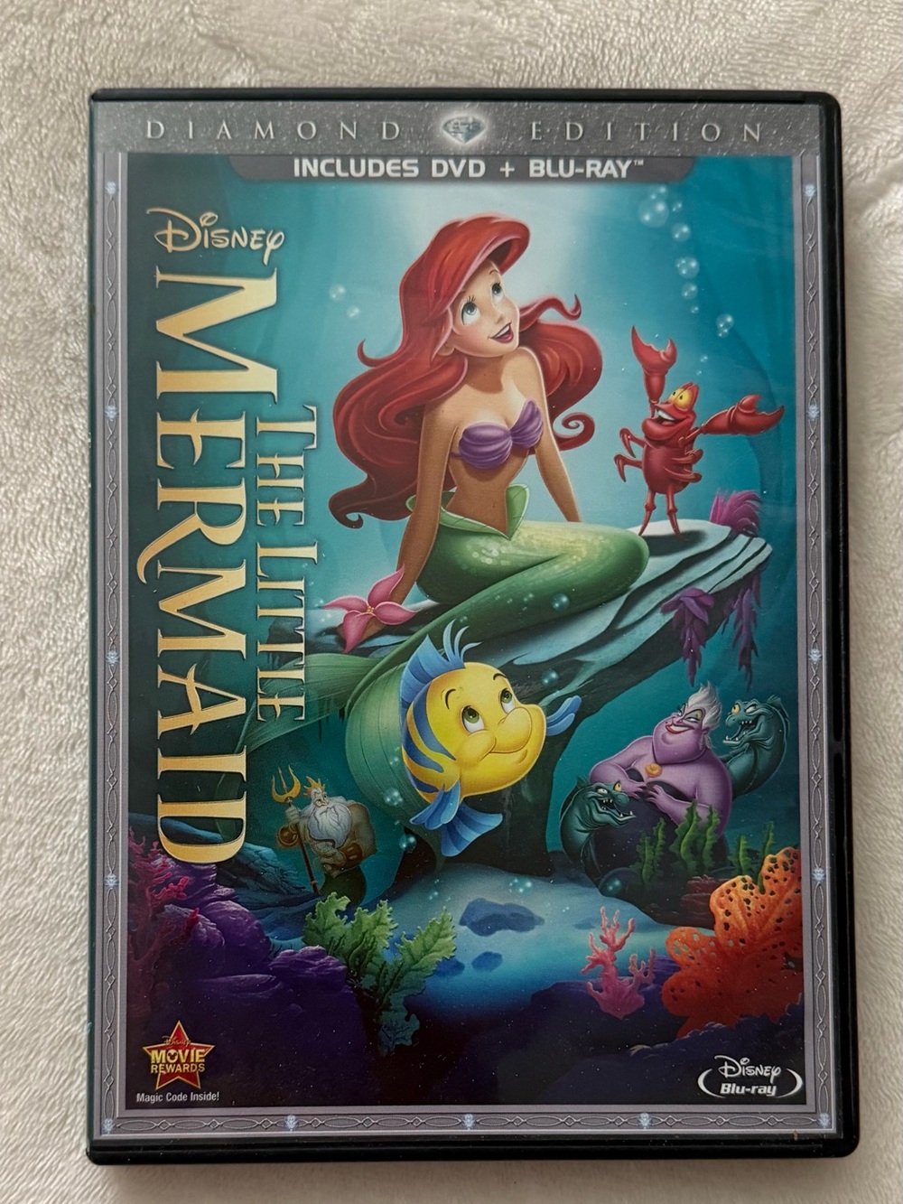 Disney The Little Mermaid Diamond Edition DVD + Blu-ray